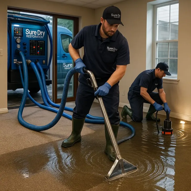 Water Extraction and Removal process in West and East Lealman, FL